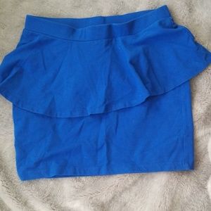 Forever 21 Peplum mini skirt